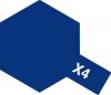 Tamiya X-4 Blue (81504) Acrylic paint 10ml